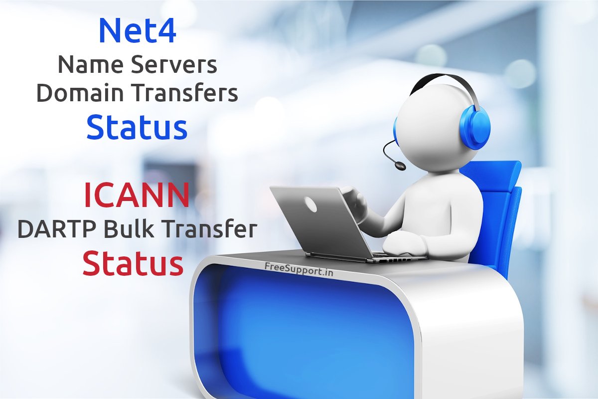 net4india domain transfer name server status
