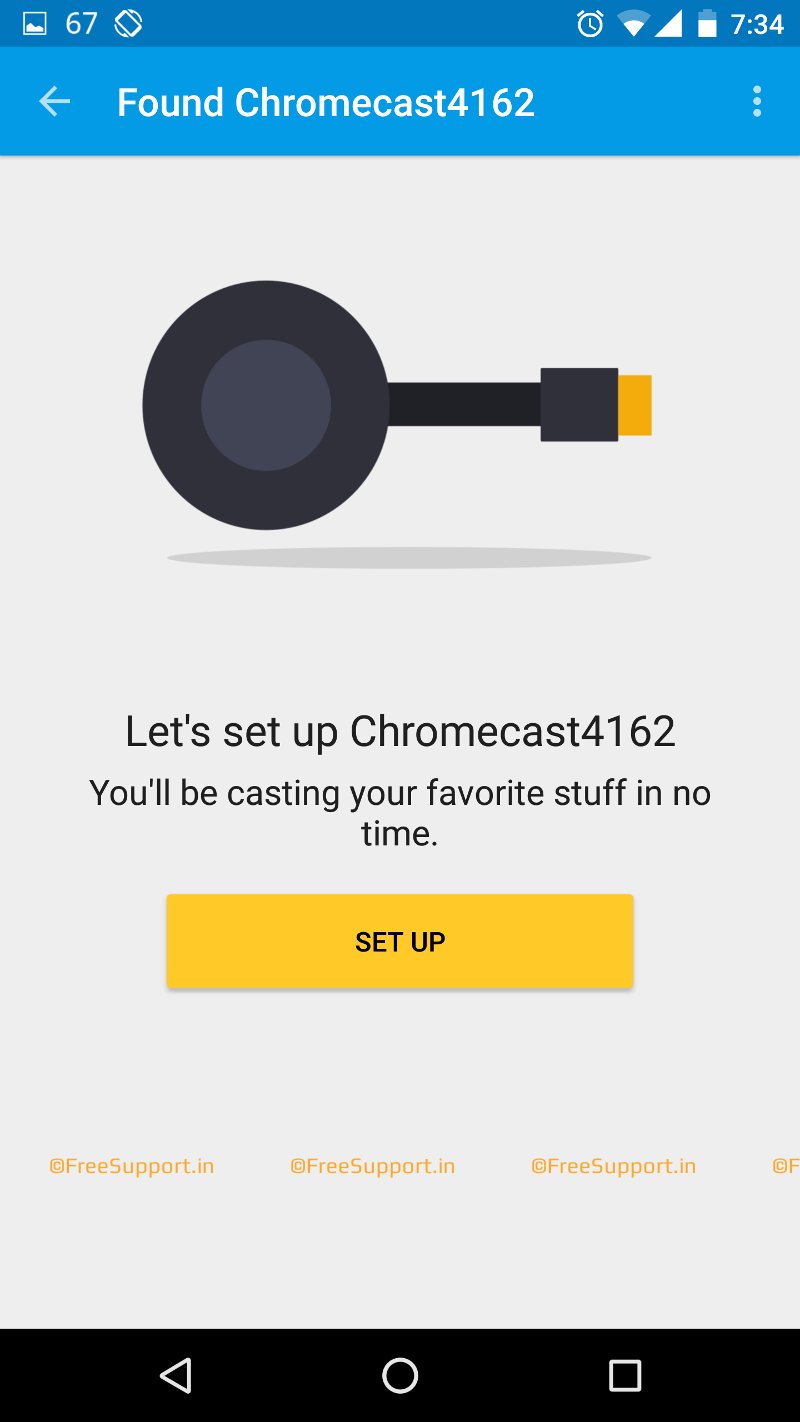 02 Chromecast setup
