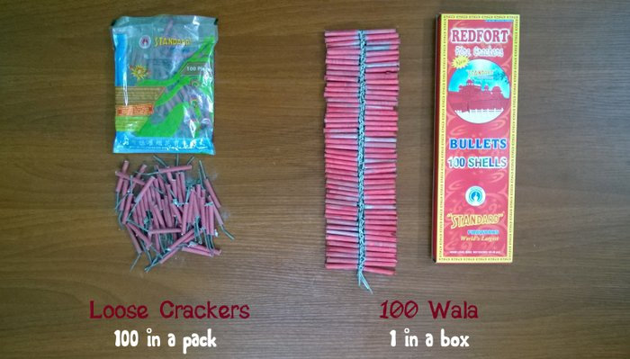 loose crackers 100 wala