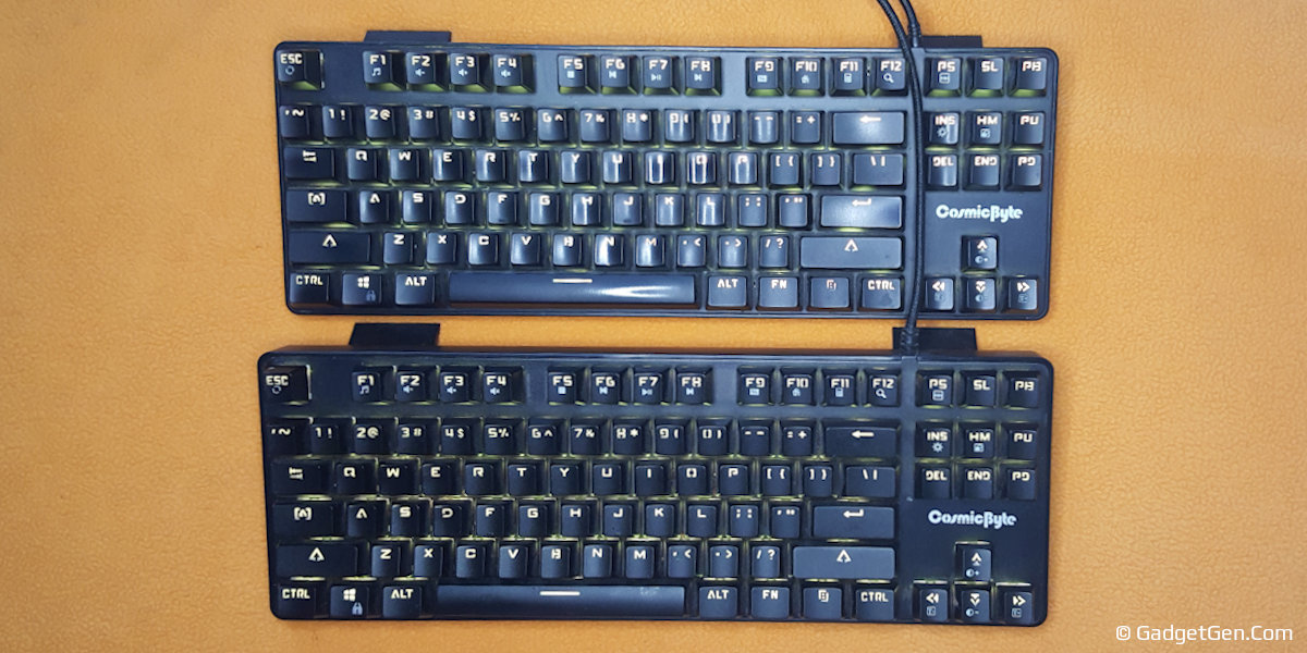 cosmic byte backlit mechanical keyboards
