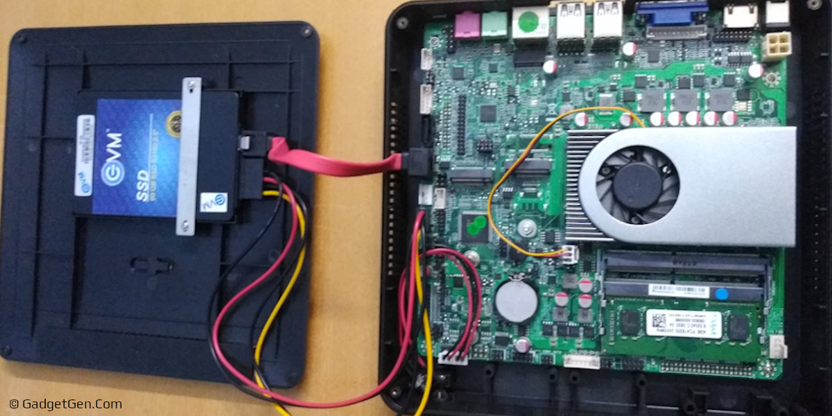 inside the mini pc