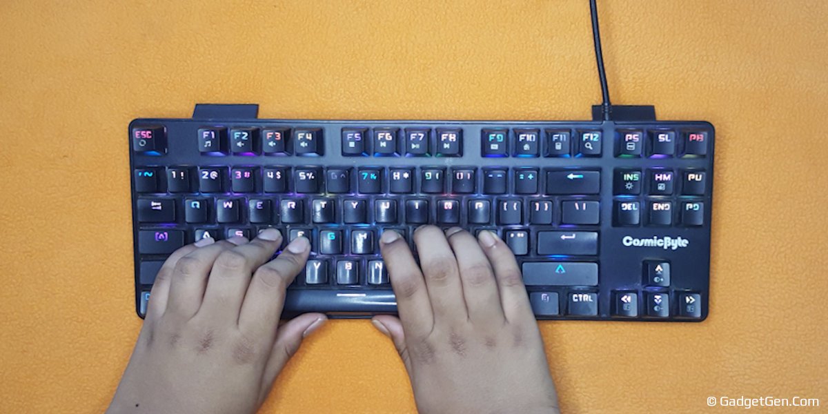 cosmic byte mechanical keyboard full anti ghosting