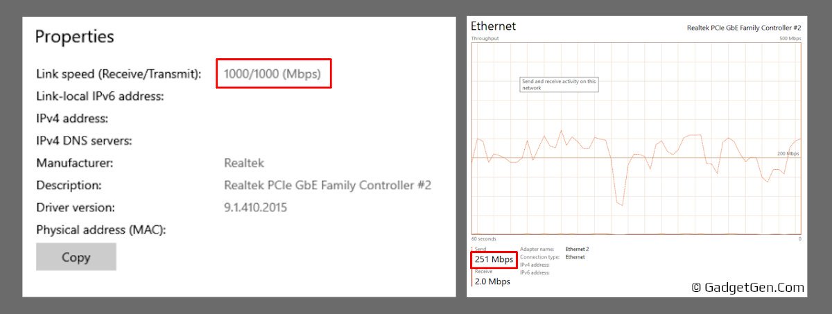 mini pc gigabit ethernet 1000 mbps