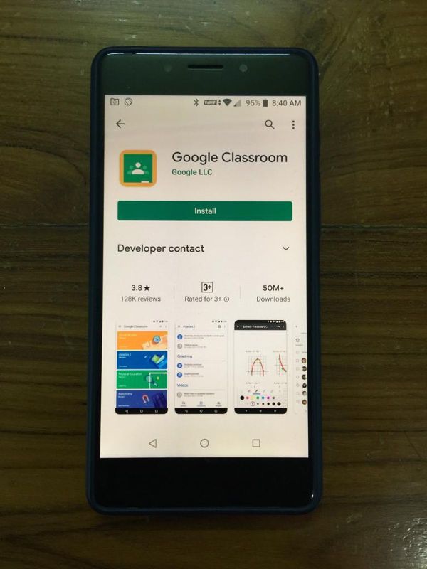 Google Classroom Installation