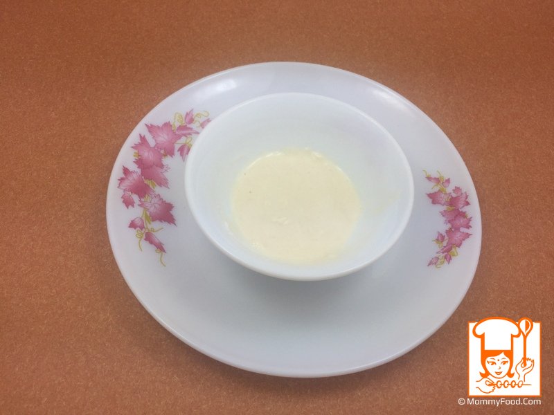 Preparing maida paste for sealing