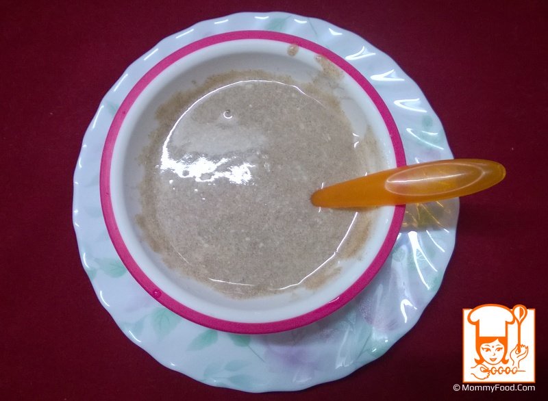 1 Ragi Porridge With Curd