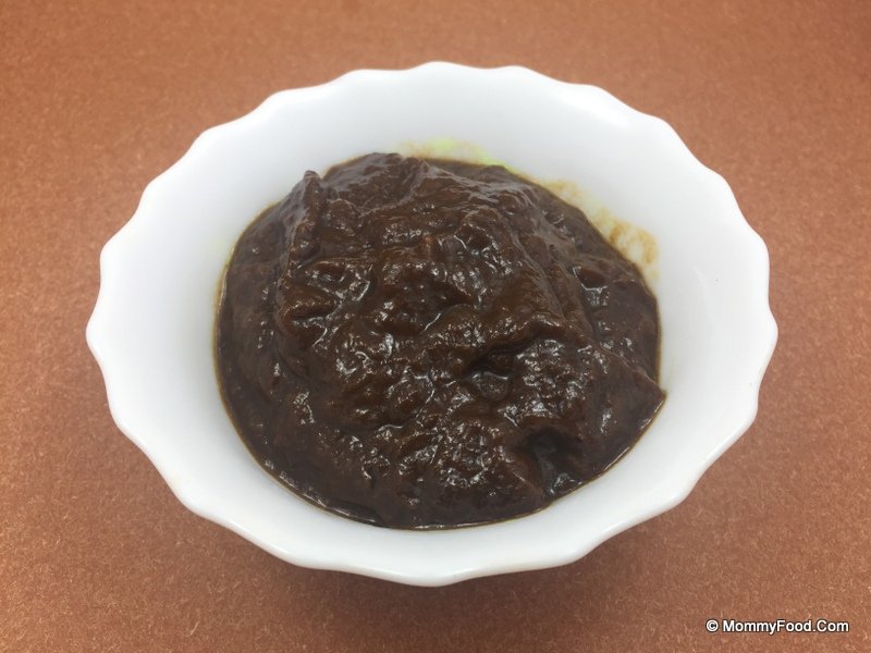 Tamarind paste in a bowl