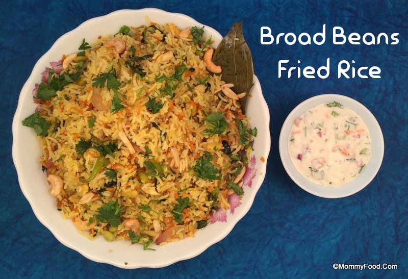 Broad Beans Fried Rice