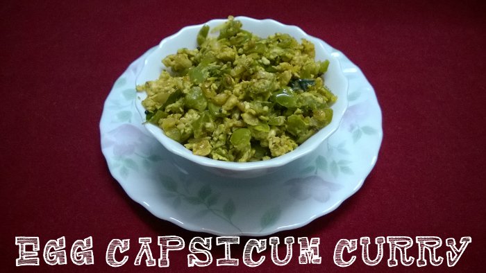 Egg Capsicum Curry 700