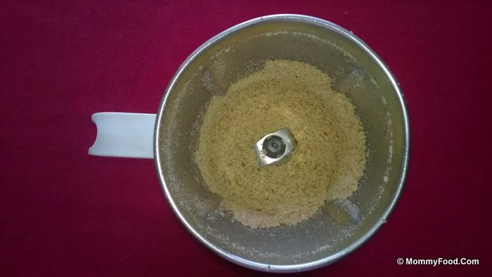 Blended ground nuts