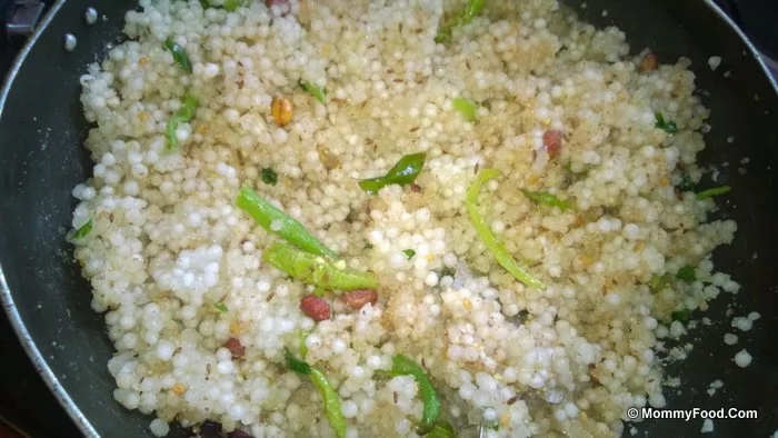 Final Kichidi mixture before serving