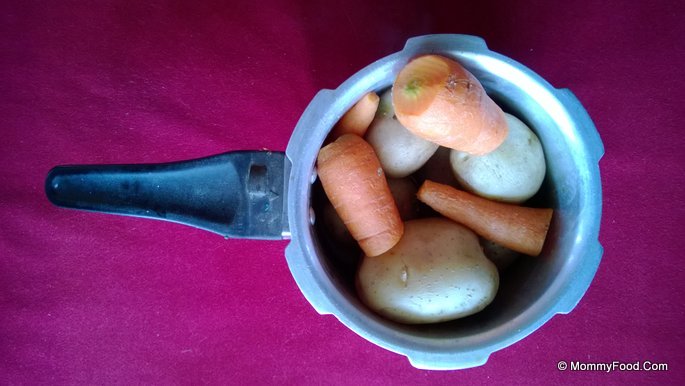 Cooked Potato Carrot