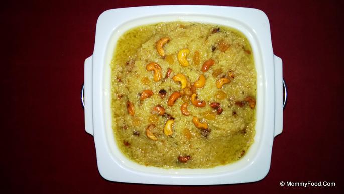 Chakkara Pongali (sweet rice dish)