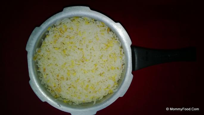 Cooked Rice Urad Dal