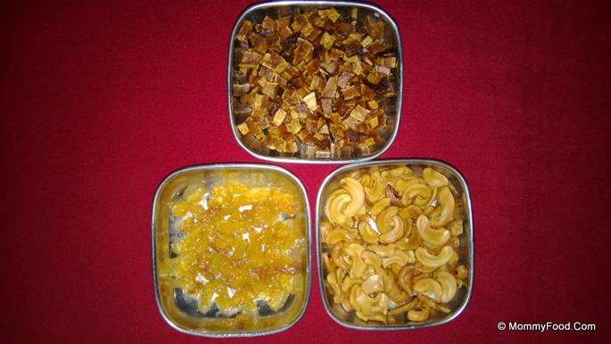 Fried Raisins Cashew Dry Coconut Pieces