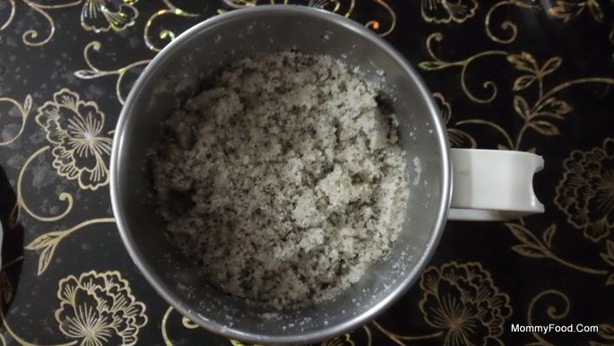 Blended dry coconut powder