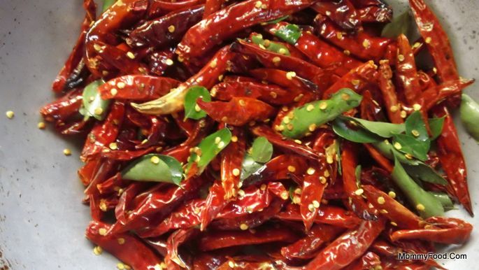 04 Fried Red Chillies