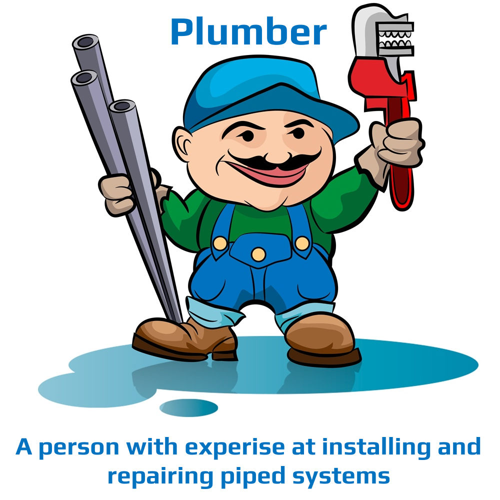 Dictionary meaning of Plumber