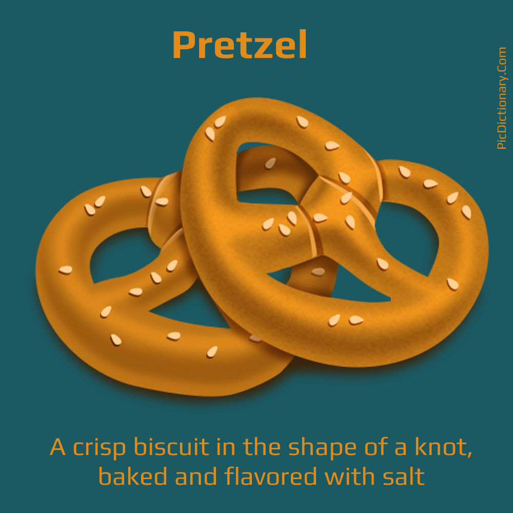 Dictionary meaning of Pretzel